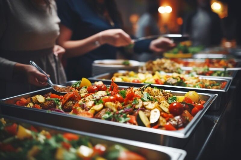 Bartels Buffet mit 2 Fleischhauptgänge