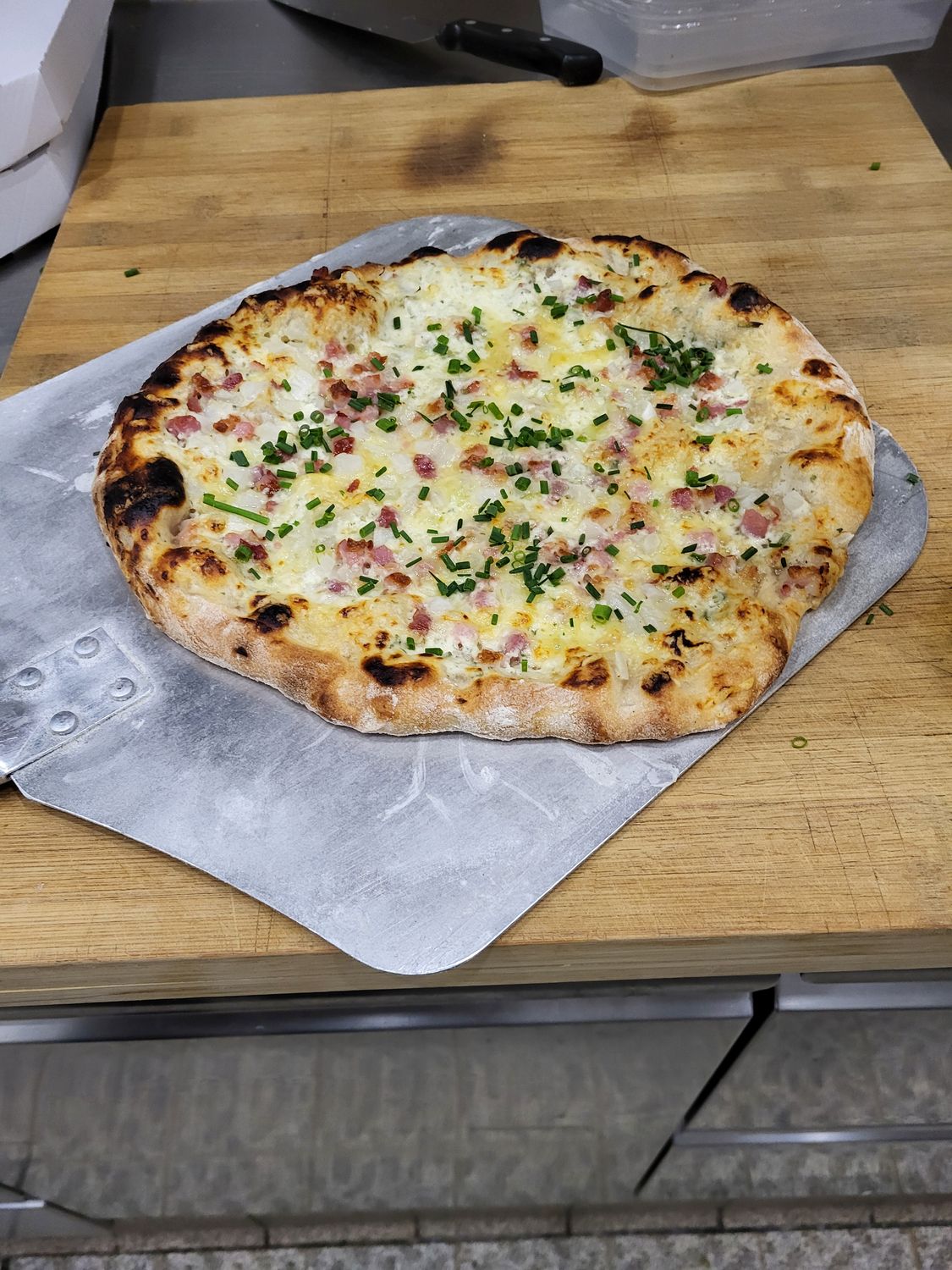 Maulicks klassischer Flammkuchen