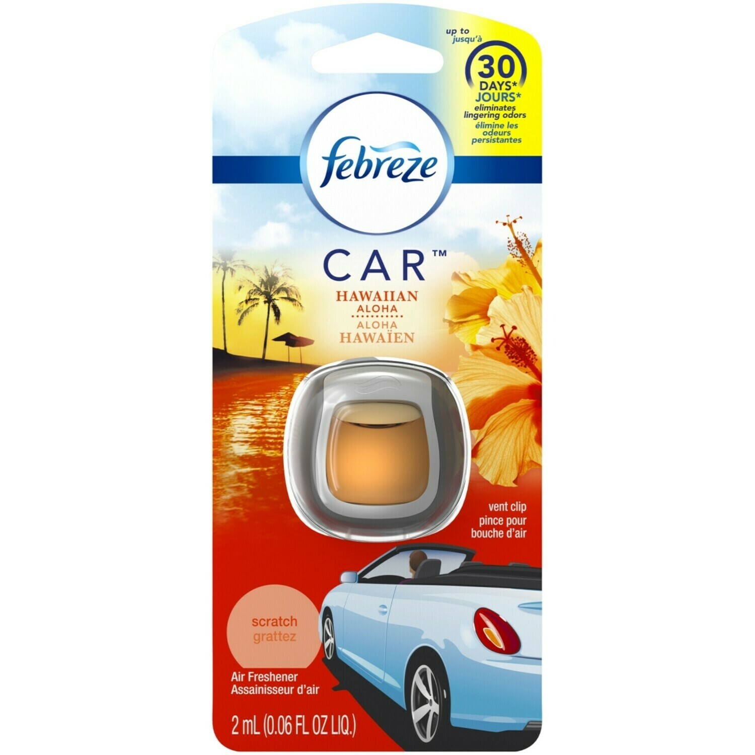 Febreze Car Freshener- Hawaiian 