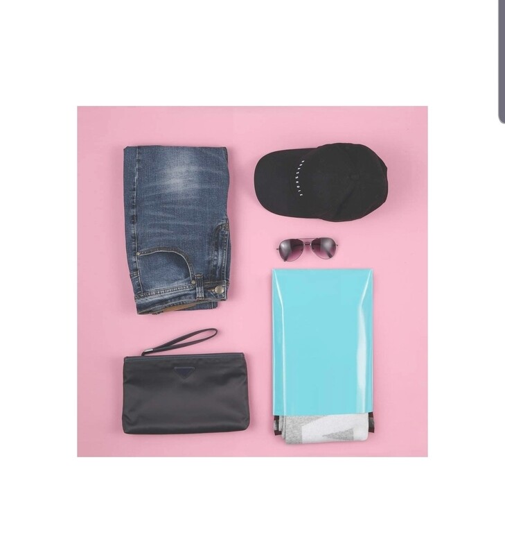 10x13 Inch Poly Mailers Teal 