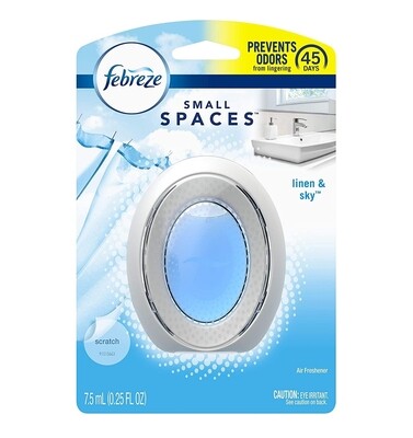 Febreze Small Spaces Air Freshener-Linen & Sky