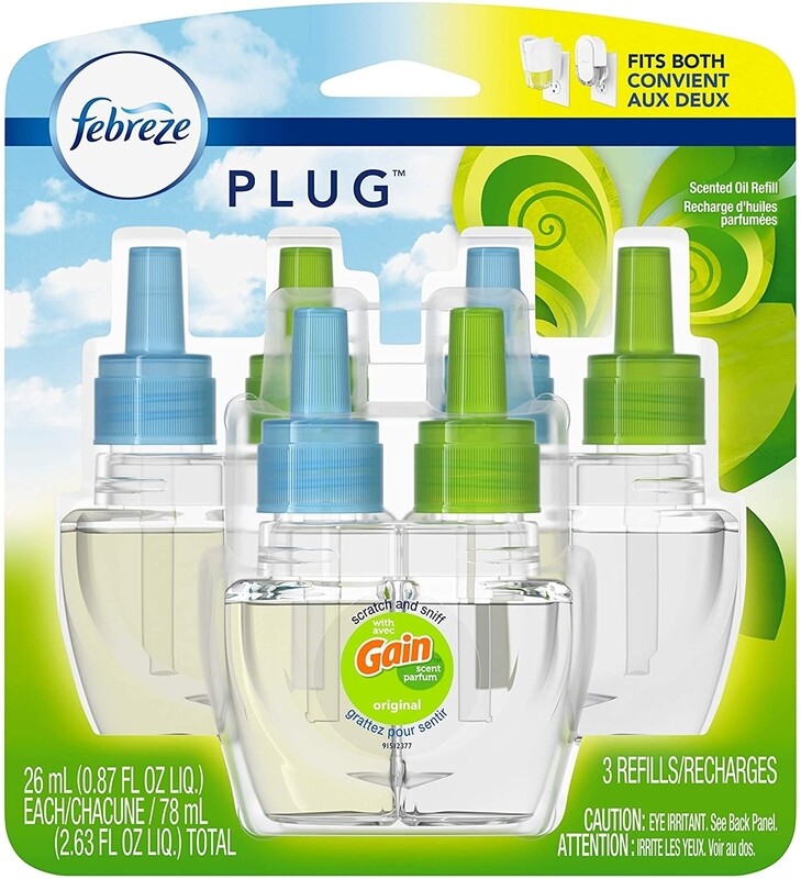 Febreze Home Fragrance Refill per bottle- Original Gain