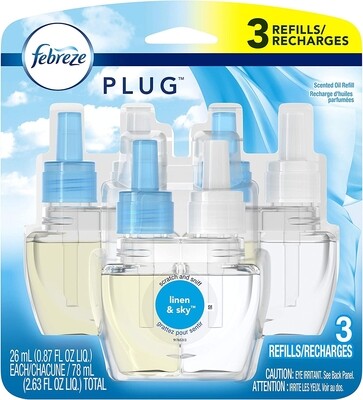 Febreze Home Fragrance Refill per bottle- linen and sky 