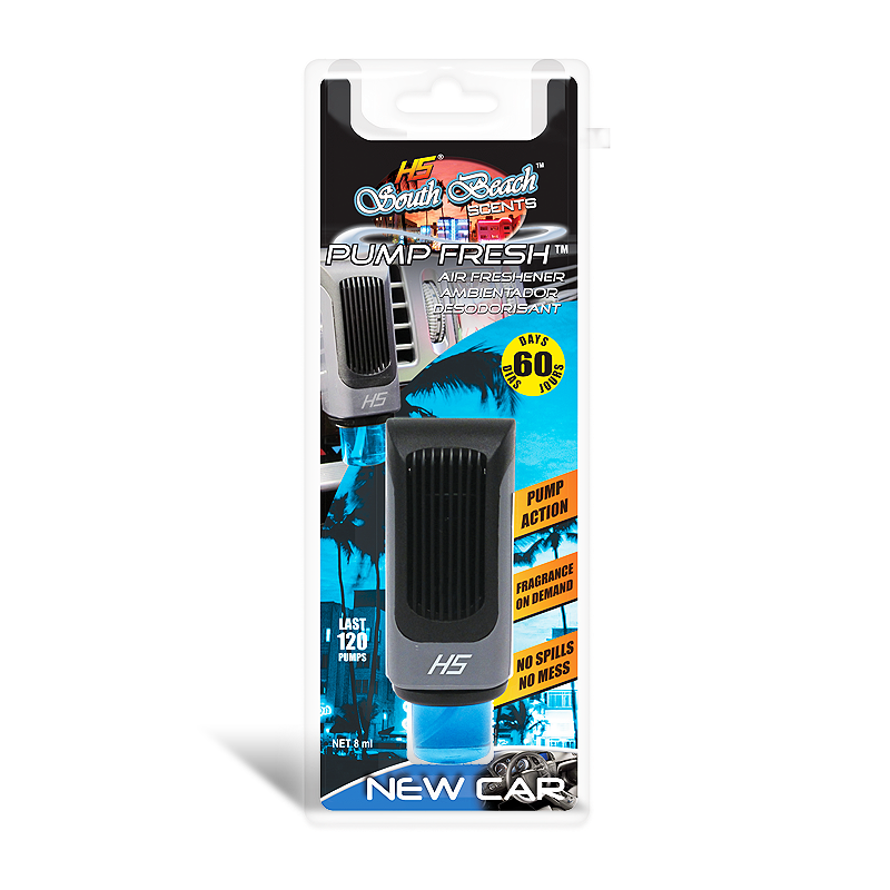 Pump fresh car freshener New Car Scent