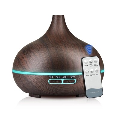 550ml Aroma Air Humidifier Essential Oil Diffuser  Aromatherapy Electric Ultrasonic cool Mist Maker for Home with Remote Control