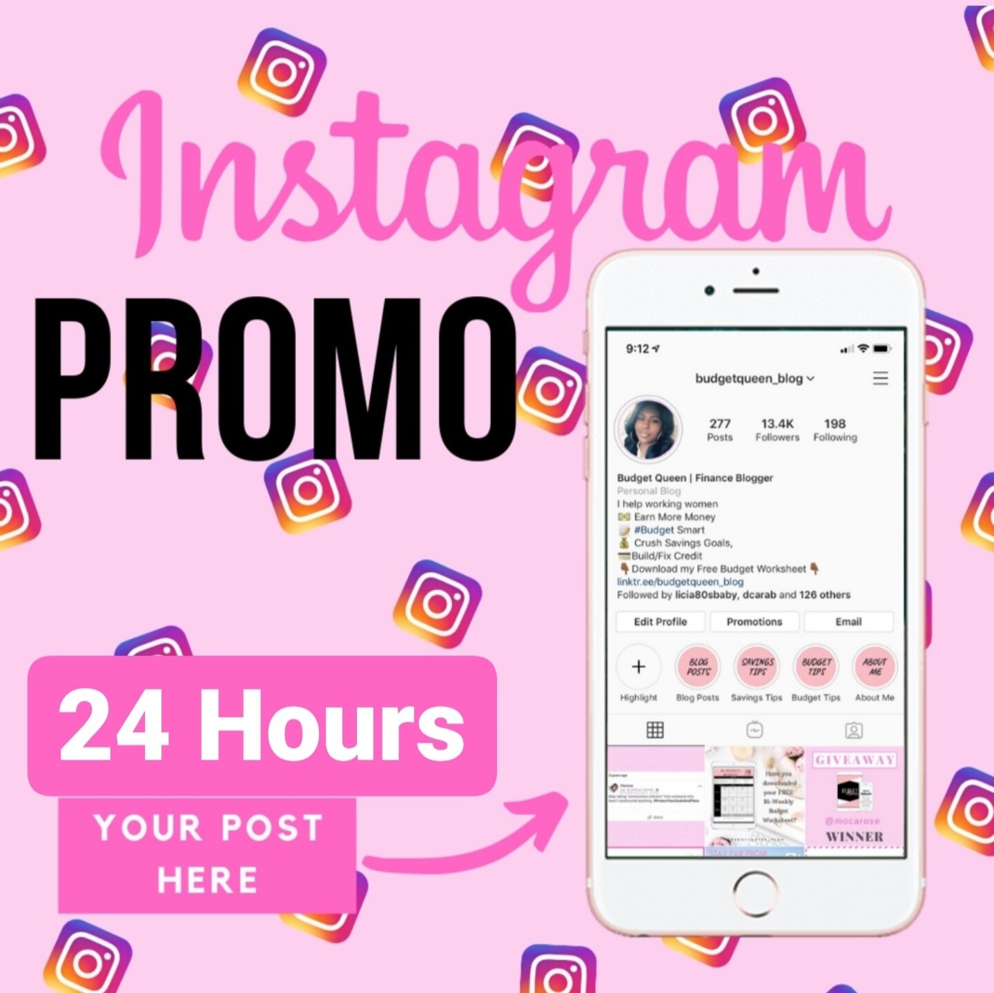 Instagram Page Promo