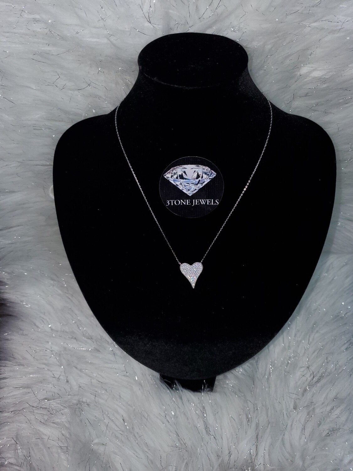 Sterling Silver Heart Necklace