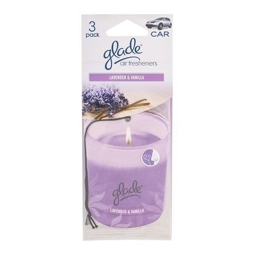 Glade Hanging car and home air freshener- lavender &amp; vanilla - 1 count 
