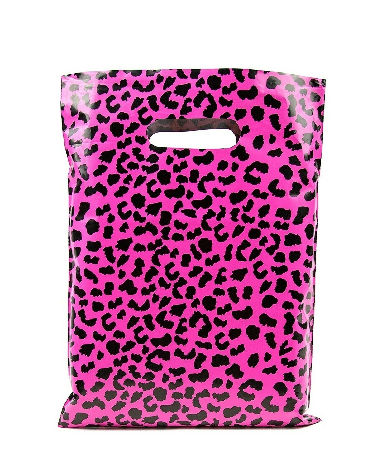 Merchandise Bags 15x18 - Hot Pink Cheetah