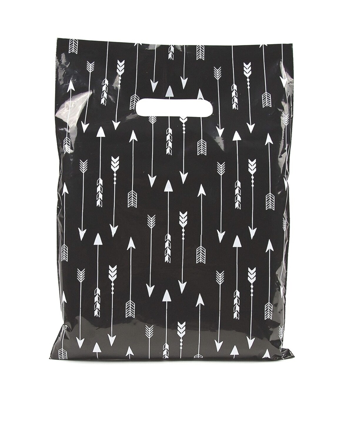 Merchandise Bags 9x12 - Tribal Arrows (Black)