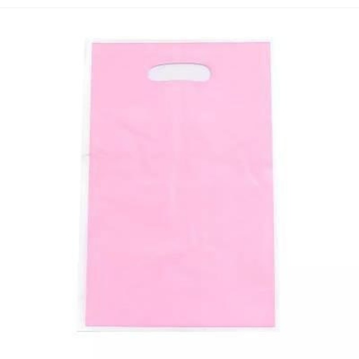 6x9 plastic merchandise bags pink