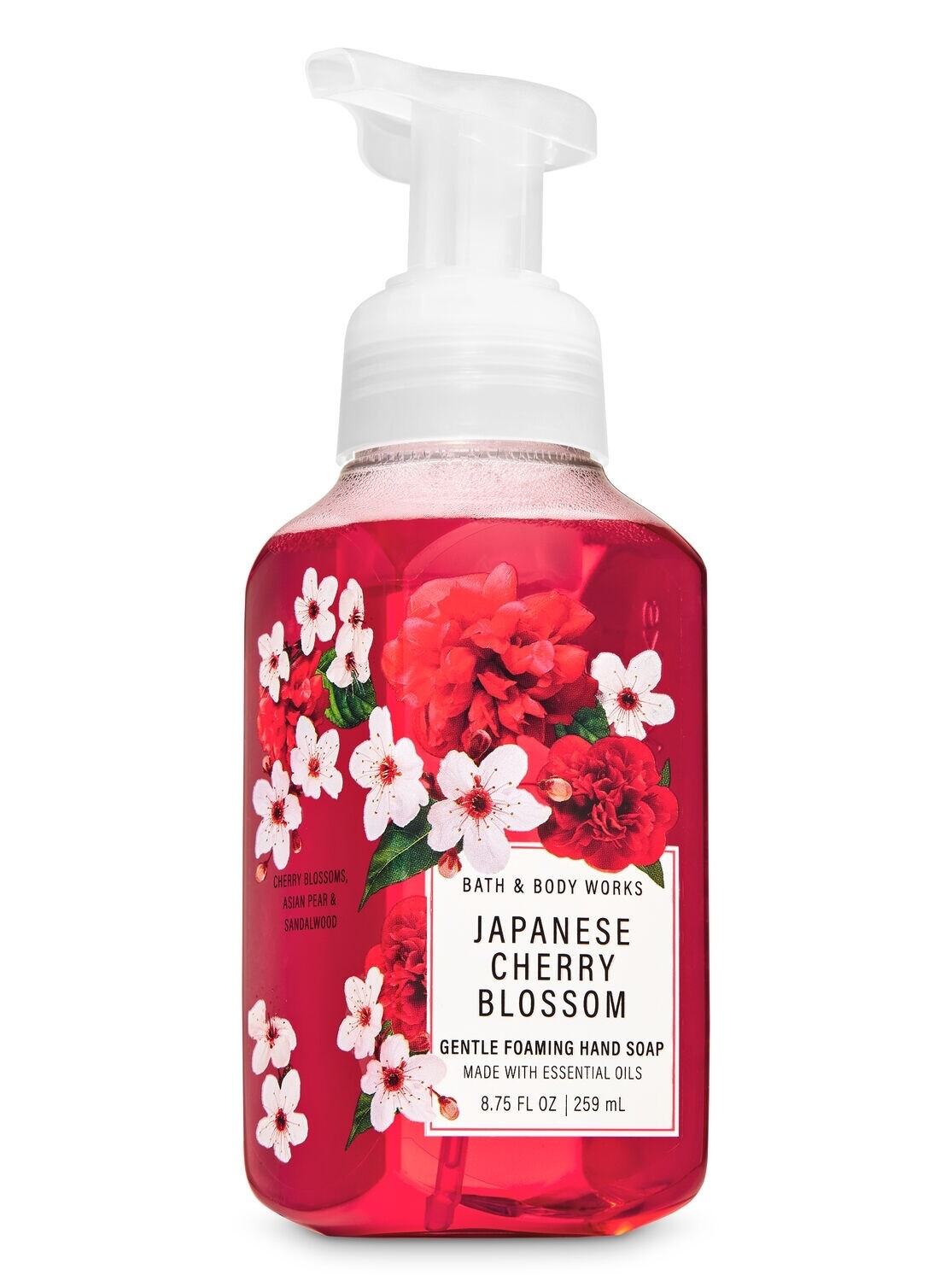 JAPANESE  CHERRY BLOSSOM Gentle Foaming Hand Soap