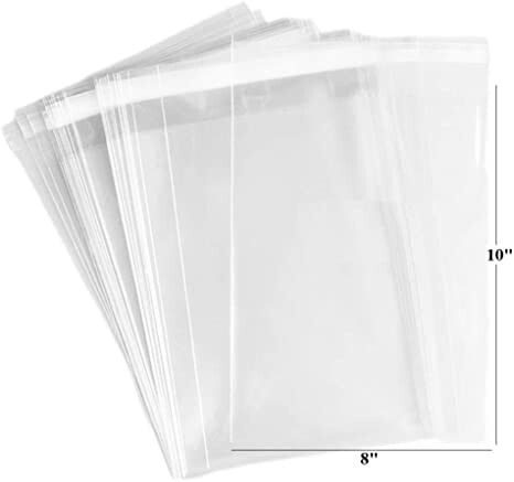 8x10 cellphone self seal bag