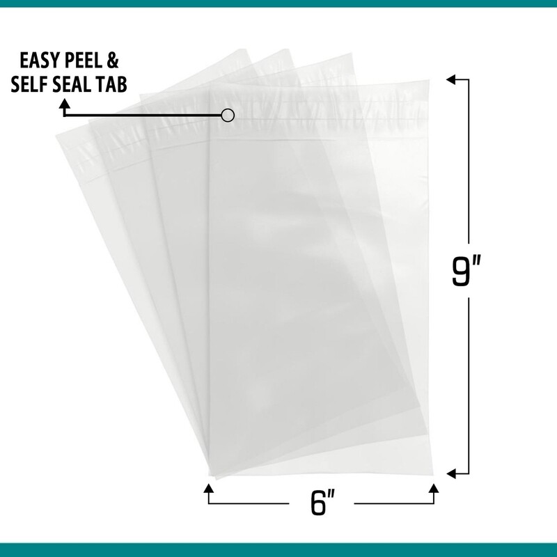 6x9 cellphone self seal bag