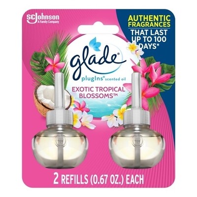 Glade Refills per bottle- Exotic Tropical Blossom