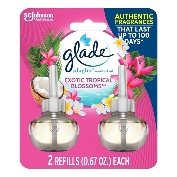 Glade Refills per bottle- Exotic Tropical Blossom