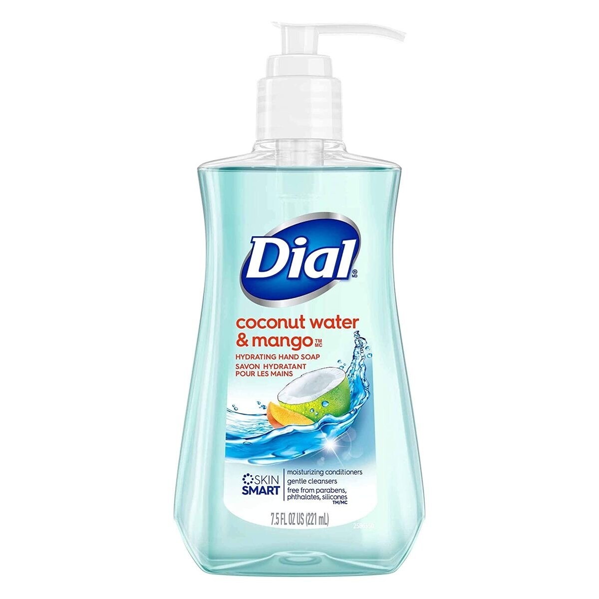 Dial Hand Soap Coconut Water & Mango, 7.5 fl. oz.