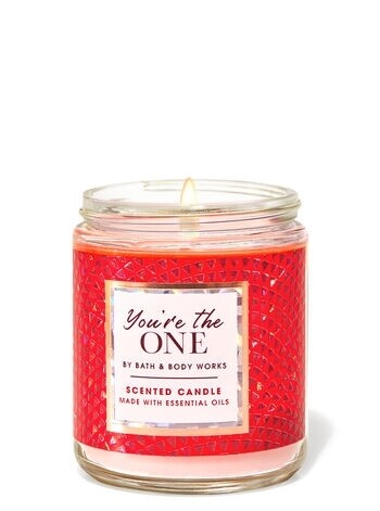 Bath and body works single wick candle- you're the one