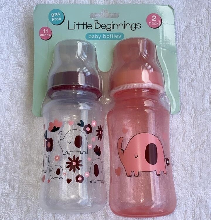 Set Of 2 Baby Bottles