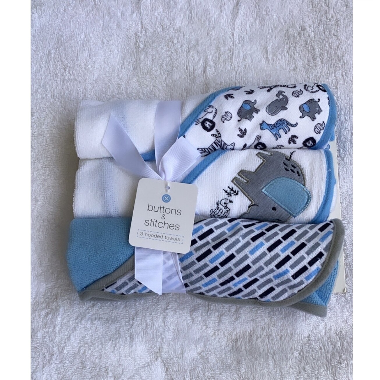 Baby Hooded Towels (3 Pack)