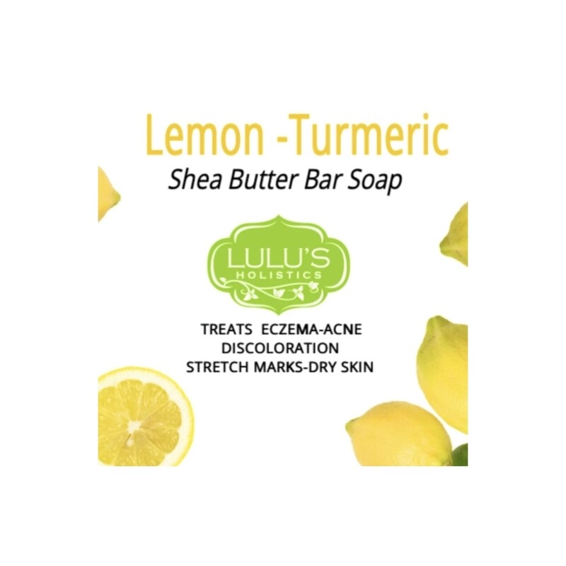 Lemon &amp; Turmeric Shea Butter Bar Soap