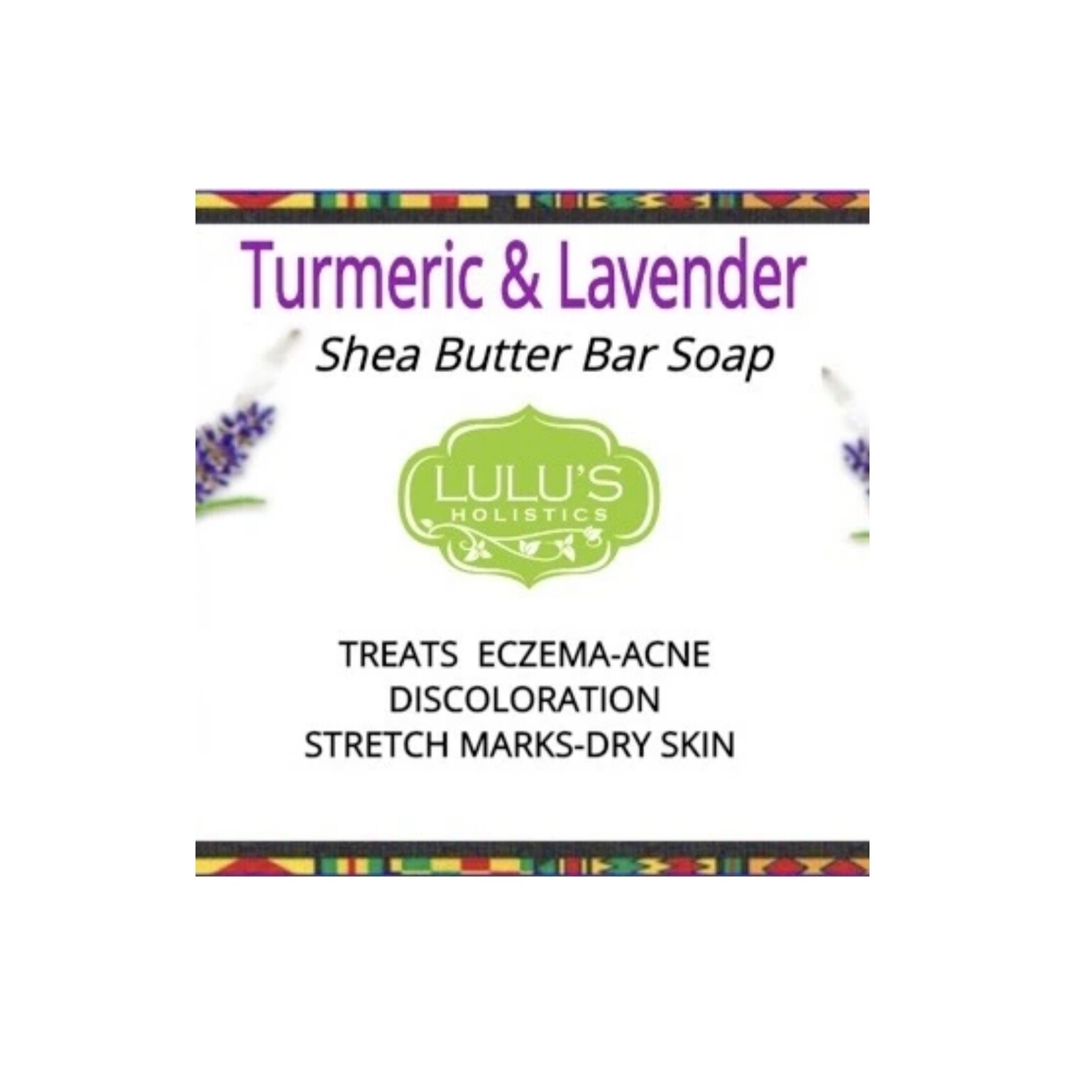 Lulu Holistic Turmeric Soap (New Size)