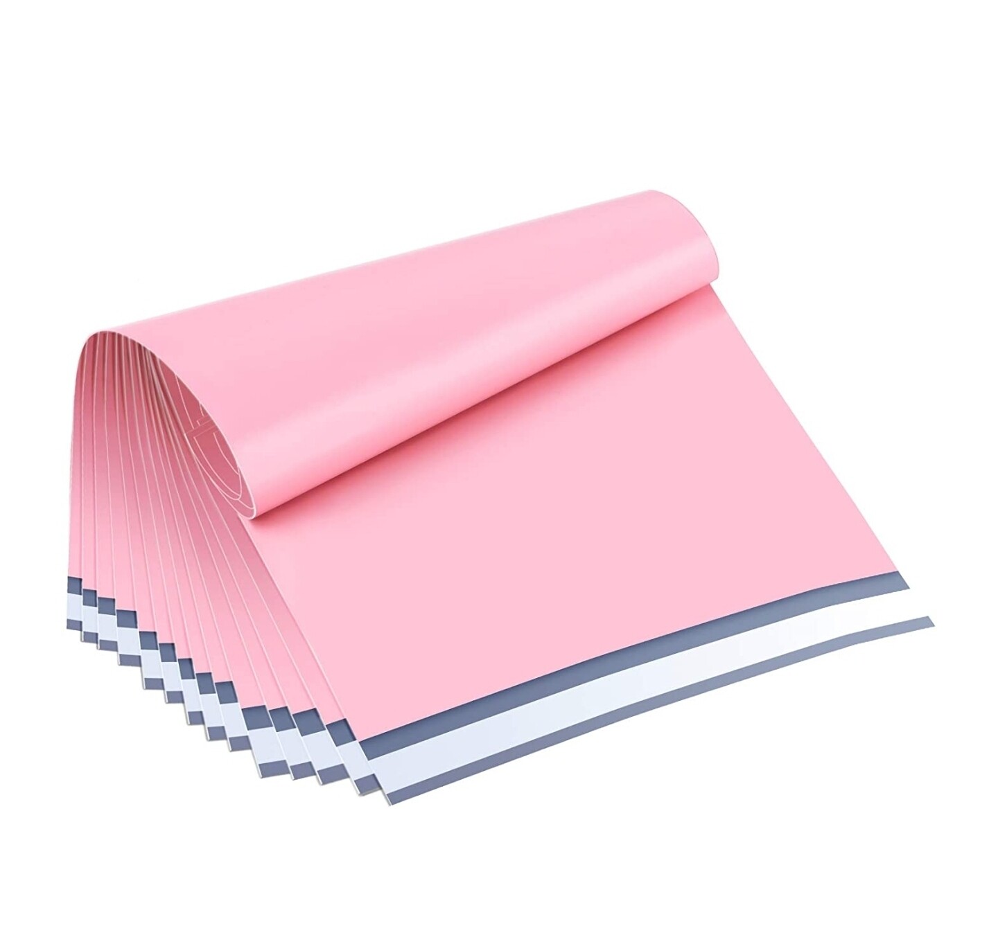 10x13 Inch Poly Mailers Light Pink