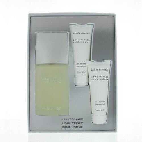 Issey Miyake L'EAU D'Issey for Men Gift Set, 3 Piece