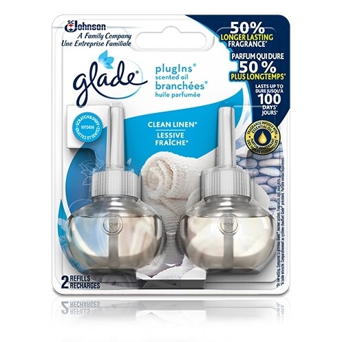 Glade Refills per bottle- Clean Linen
