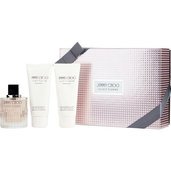 Jimmy Choo Illicit Flower Gift Set for Women, 3 Piece