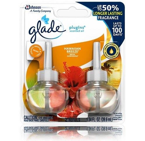 Glade Refills per bottle- Hawaiian Breeze 