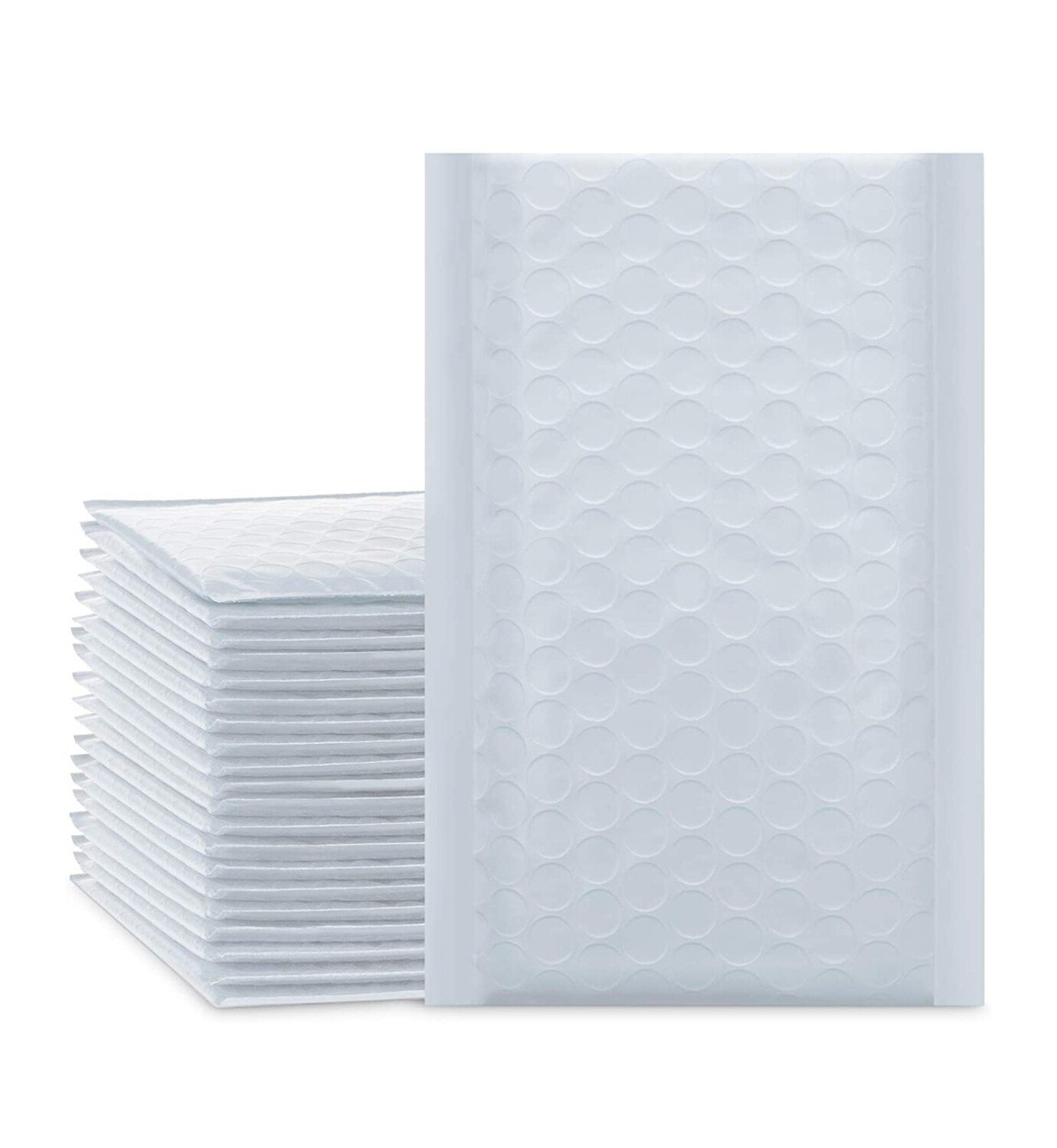 4x8 Inch white Poly Bubble Mailers Padded Envelopes