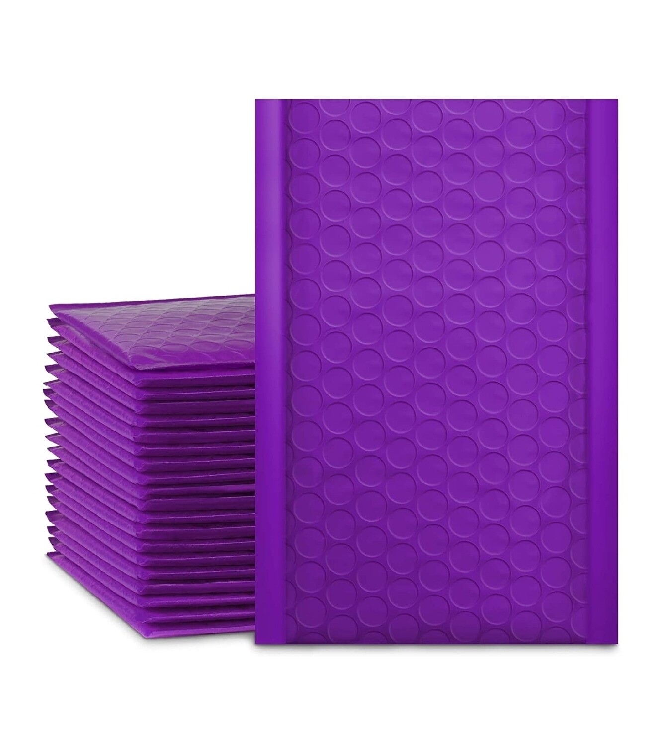 4x8 Inch Purple Poly Bubble Mailers Padded Envelopes
