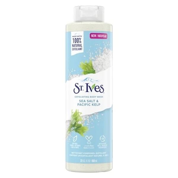 St Ives Body Wash Sea Salt &amp; Pacific Kelp, 22 fl. oz.
