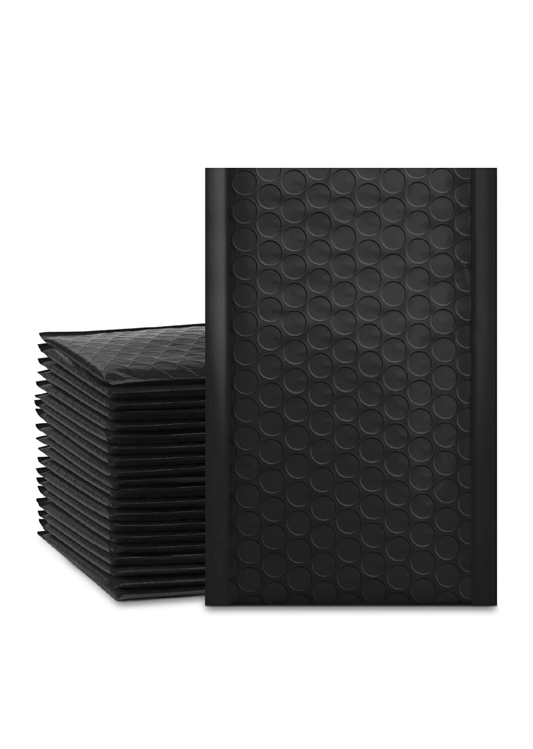 4x8 Inch Black Poly Bubble Mailers Padded Envelopes