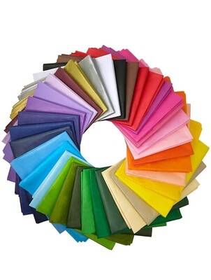 Tissue Paper 20 x 26" mixed colours 