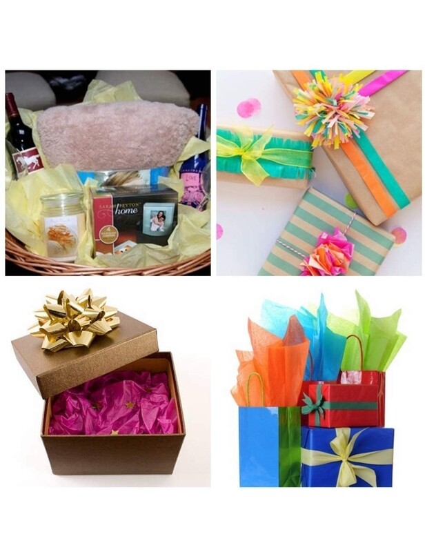Tissue Paper 20 x 26" mixed colours 
