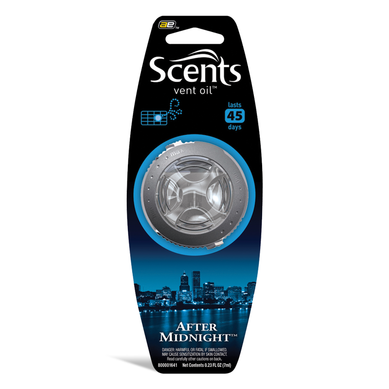 Scents Automotive Vent Fresh Air Freshener: After Midnight