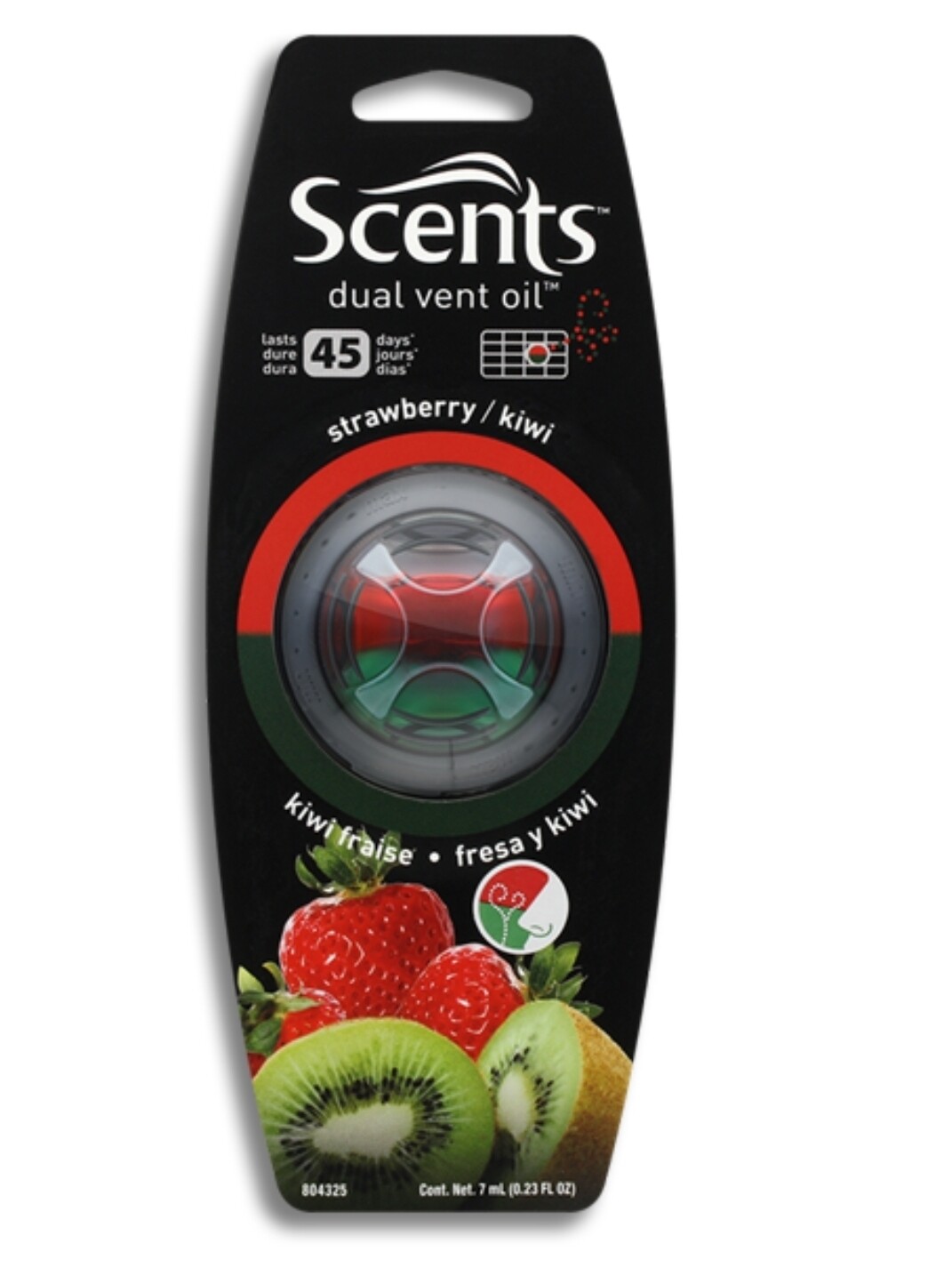 Scents Automotive Vent Fresh Air Freshener: strawberry kiwi