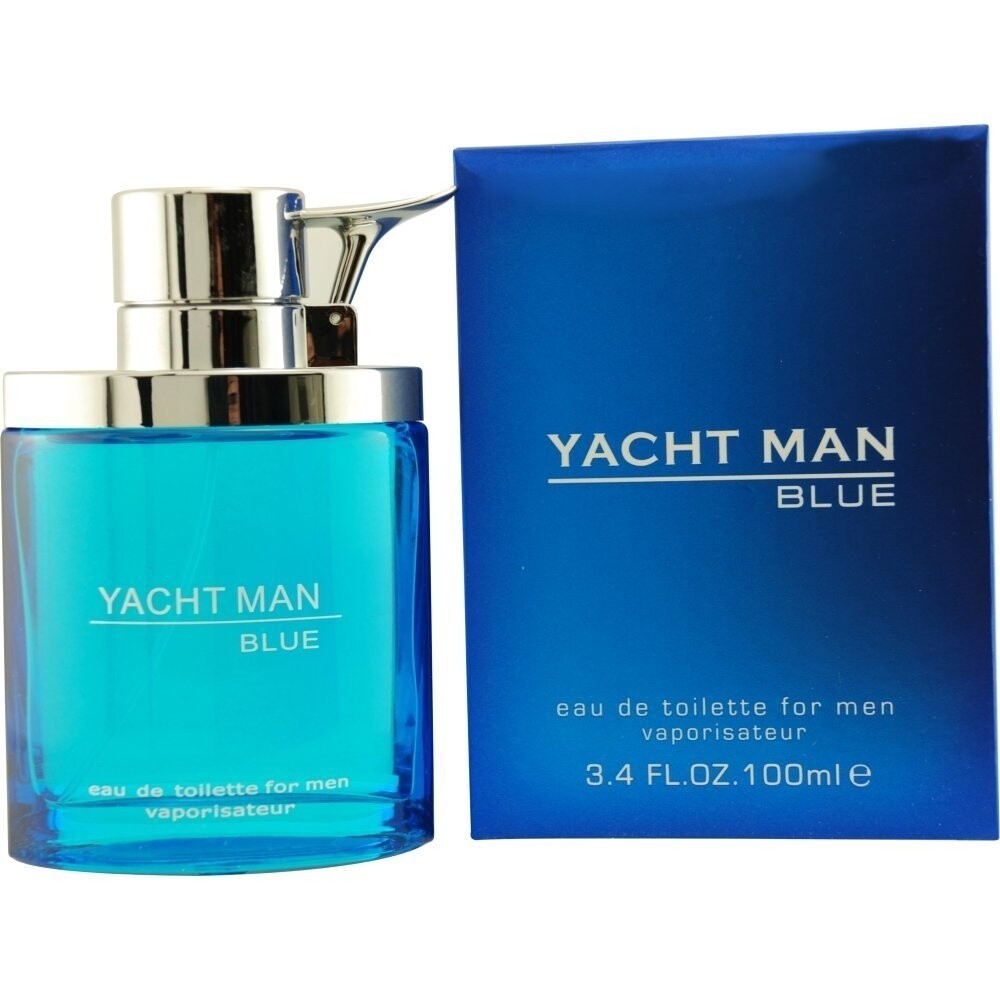 Yacht man blue