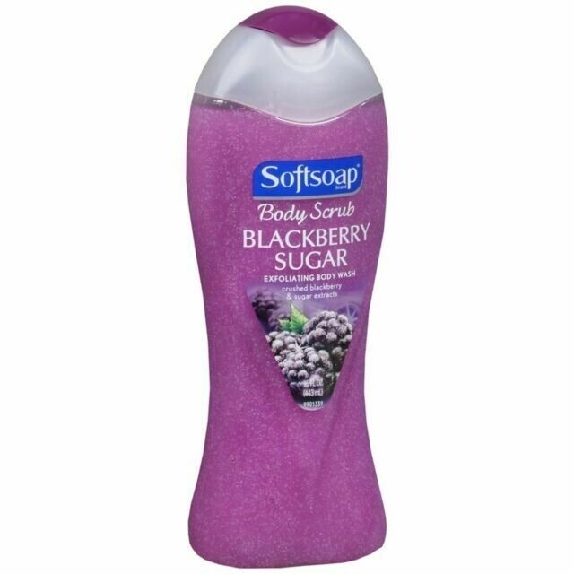 Softsoap Body Wash blackerry sugar 20 fl. oz.