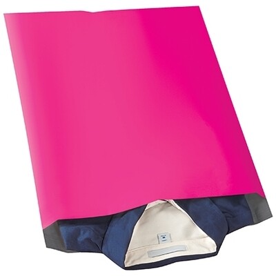12x15 inch poly Mailer pink