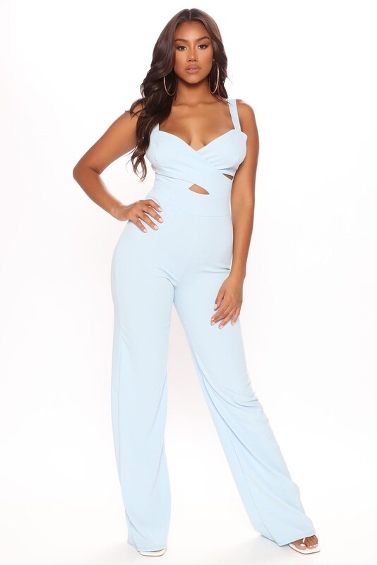 Light Blue Jumpsuit MEDIUM