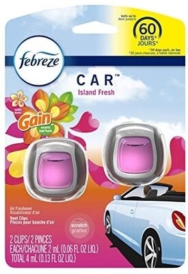 Febreze Car Freshener- Island Fresh 