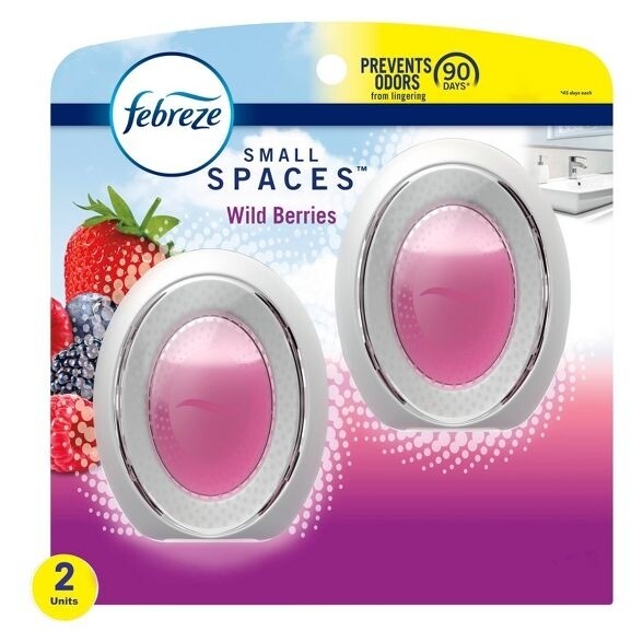 Febreze Small Spaces Air Freshener- Wild Berry 2 pack