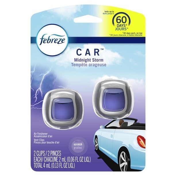 Febreze Car Freshener- Midnight Storm