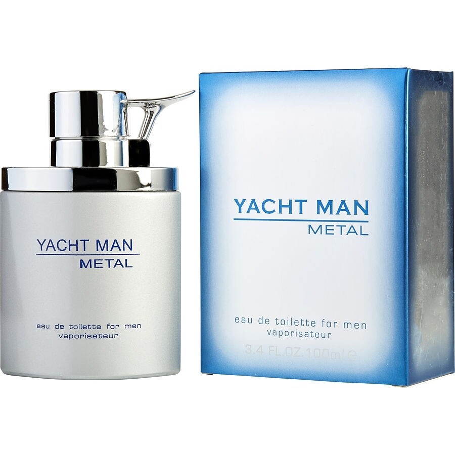 Yacht Man metal eau de toilette spray 3.4 oz