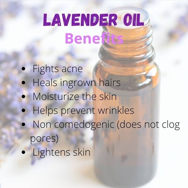 Lemon Lavender Scrub and Essential Oil Combo
