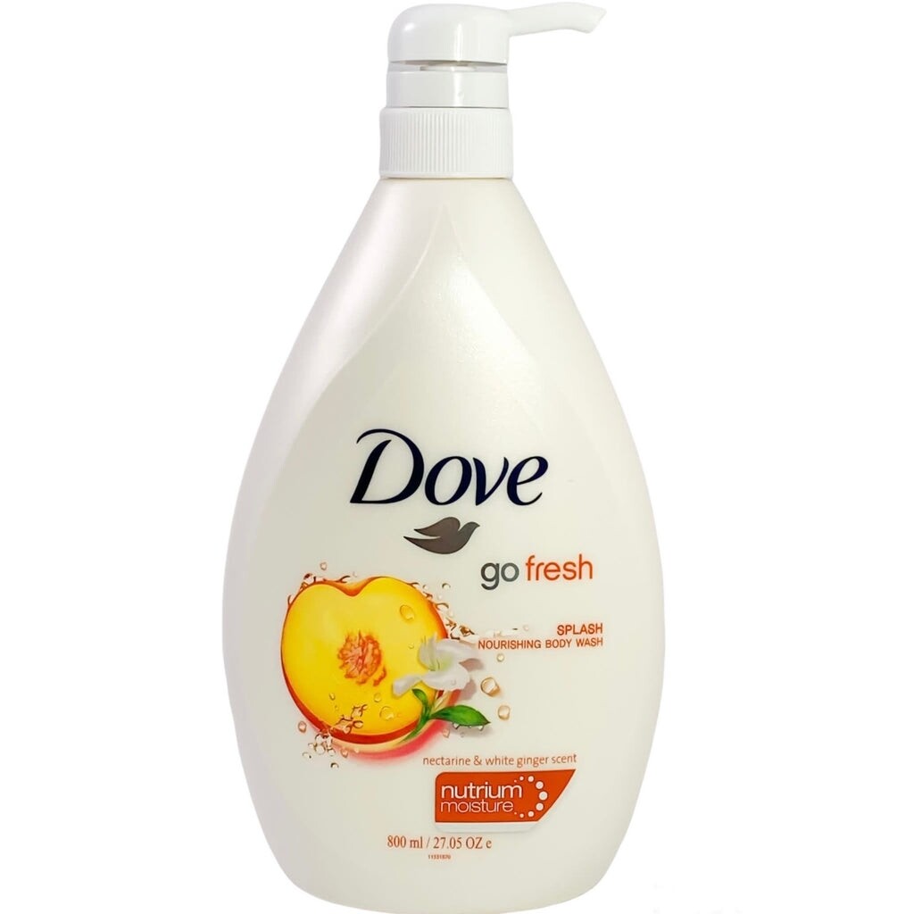 Dove Body Wash Nectarine & White Ginger Scent, 27.05 fl oz