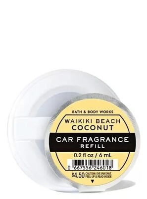 WAIKIKI BEACH COCONUT-Car Fragrance Refill